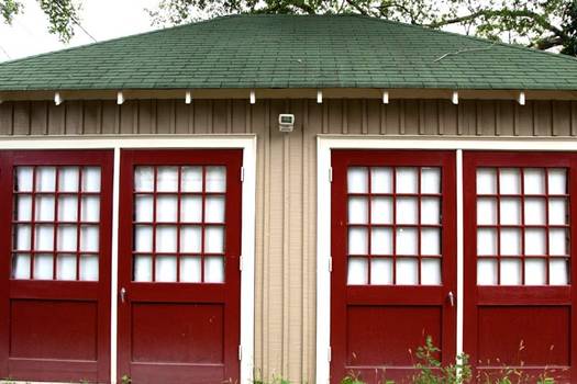 Prefabricated vinyl outdoor storage buildings comparison: Cosmos vs Lifetime Products