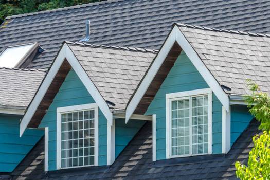 Green eco-friendly vs interlocking asphalt roofing shingles