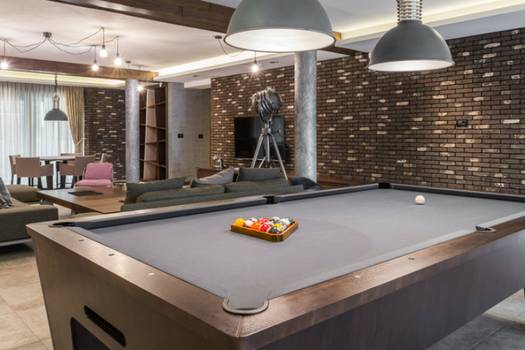 Convert a basement into a gameroom