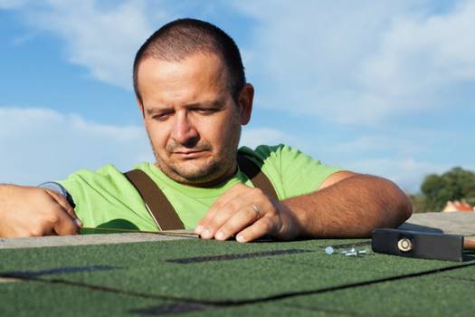 Proper tools to install shingles on hip roof