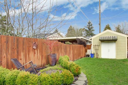 Prefabricated composite and recycled-content outdoor storage buildings retailers comparison: Costco vs Sears